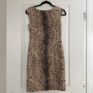 Calvin Klein leopard print dress